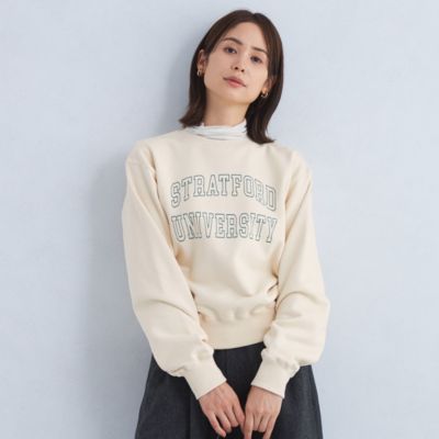 UNITED ARROWS green label relaxing(ユナイテッドアローズ グリーンレーベル リラクシング)のロゴ スウェット  プルオーバー通販 eclat premium（エクラプレミアム）