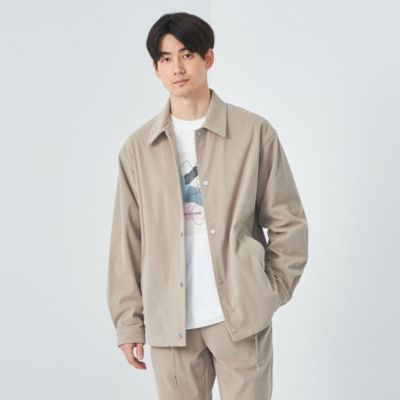 UNITED ARROWS green label relaxing：MEN’S コーデュロイ コーチジャケット -ストレッチ-