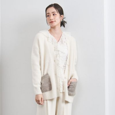 UNITED ARROWS(ユナイテッドアローズ)のフォックスカシミヤ ポケット  