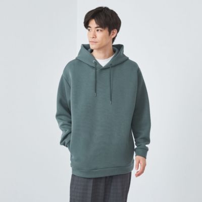 UNITED ARROWS green label relaxing：MEN'S(ユナイテッドアローズ グリーンレーベル  リラクシング)のソフトダンボール フーディ パーカー通販 | 集英社HAPPY PLUS STORE