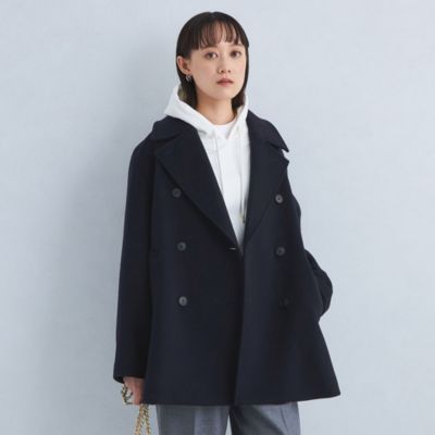 UNITED ARROWS green label relaxing(ユナイテッドアローズ グリーンレーベル リラクシング)の［size  SHORTあり］＜1_OF MINE＞W ピーコート通販 | 集英社HAPPY PLUS STORE