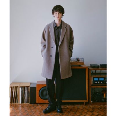 UNITED ARROWS green label relaxing：MEN'S(ユナイテッドアローズ グリーンレーベル  リラクシング)のSENTDALE WOOL チェスターコート通販 | 集英社HAPPY PLUS STORE