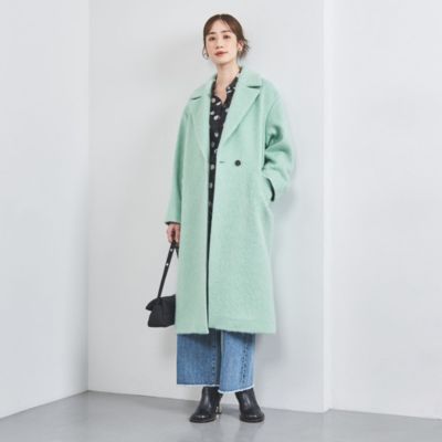 UNITED ARROWS シャギー ビッグテーラード コート