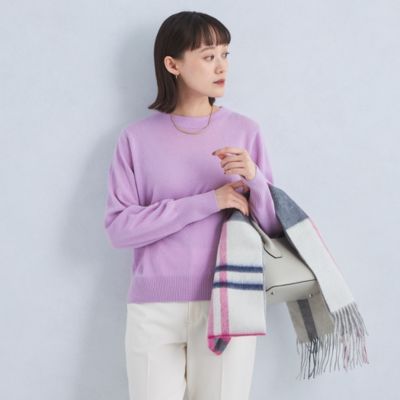 green 販売 label relaxingの定番 cashmere カシミヤ ニット