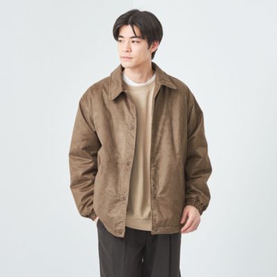 UNITED ARROWS green label relaxing：MEN'S(ユナイテッドアローズ グリーンレーベル リラクシング)のMorley  スエードライク コーチジャケット通販 | 集英社HAPPY PLUS STORE