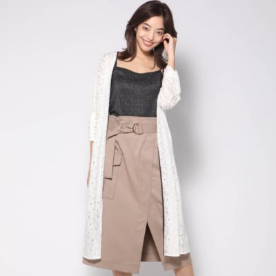 Vicky ビッキー の起毛レースガウン通販 Leeマルシェ