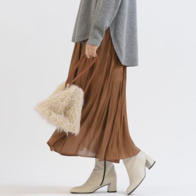 Droite Lautreamont ドローワット ロートレアモン のラメフレアスカート通販 Leeマルシェ