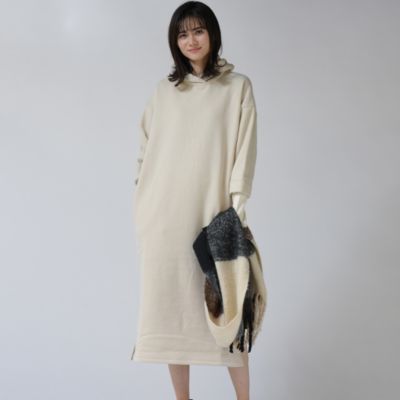 Socolla ソコラ の Socolla 裏起毛ロングパーカーワンピース通販 集英社happy Plus Store