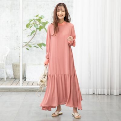 Vicky ビッキー のベルト付きシアーティアードワンピース 手洗い可能 通販 Shop Marisol ショップマリソル