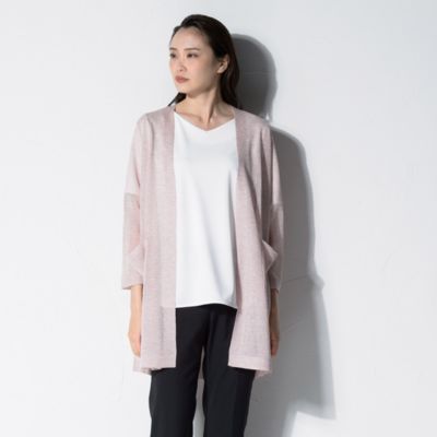 La F ラ エフ のvisブライト天竺ロングカーディガン通販 集英社happy Plus Store