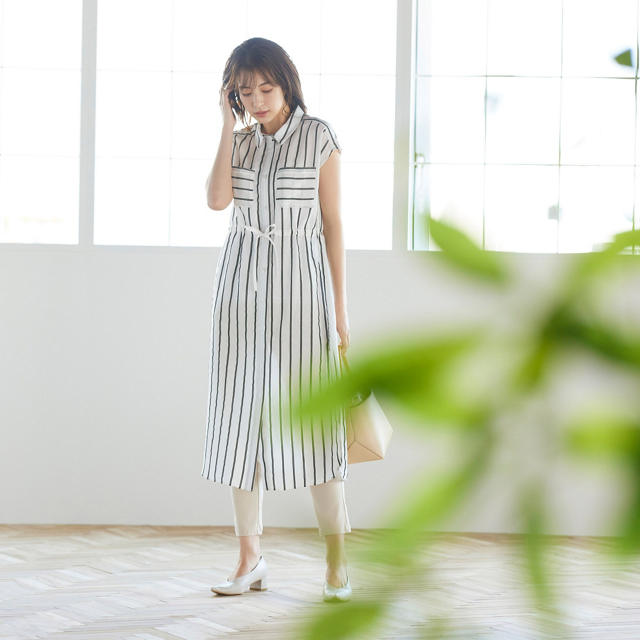 Ketty ケティ のこなれたおしゃれ感 ワイドストライプワンピース 手洗い可能 通販 集英社happy Plus Store Ketty ケティ のこなれたおしゃれ感 ワイドストライプワンピース 手洗い可能 通販 集英社happy Plus Store