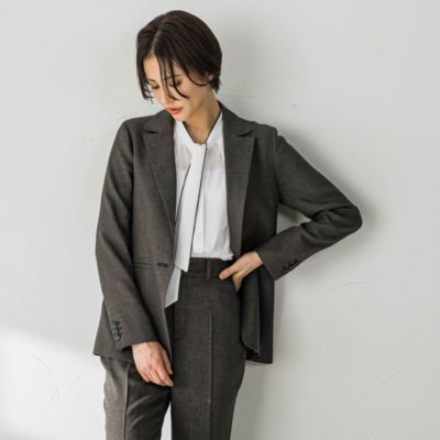 LAUTREAMONT(ロートレアモン)のツムギートストレッチジャケット