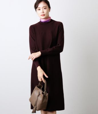 Newyorker ニューヨーカー のpremium Knit Dress Aラインニットワンピース通販 集英社happy Plus Store