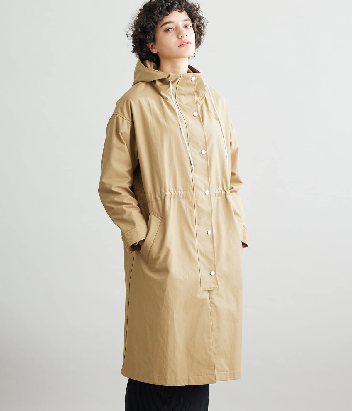 SIPULI(シプリ)/Cotton Nylon Technical Gabardine モッズコート